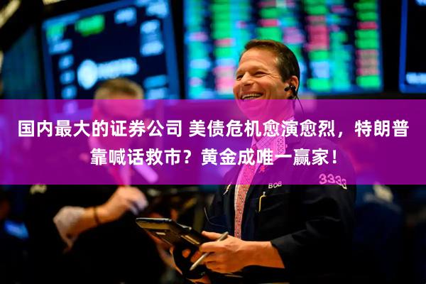 国内最大的证券公司 美债危机愈演愈烈，特朗普靠喊话救市？黄金成唯一赢家！